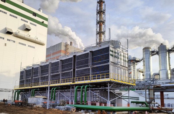 Завершено строительство установки водооборотного охлаждения на Усть-илимском ЦКК
