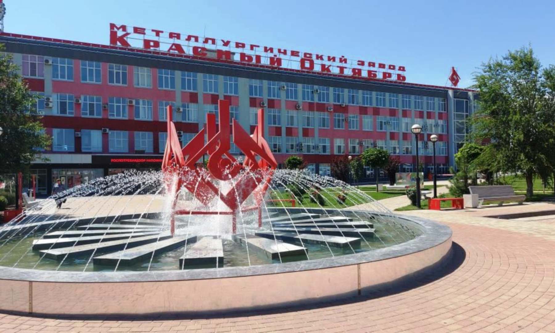 Установка водооборотного охлаждения для металлургического завода Красный Октябрь